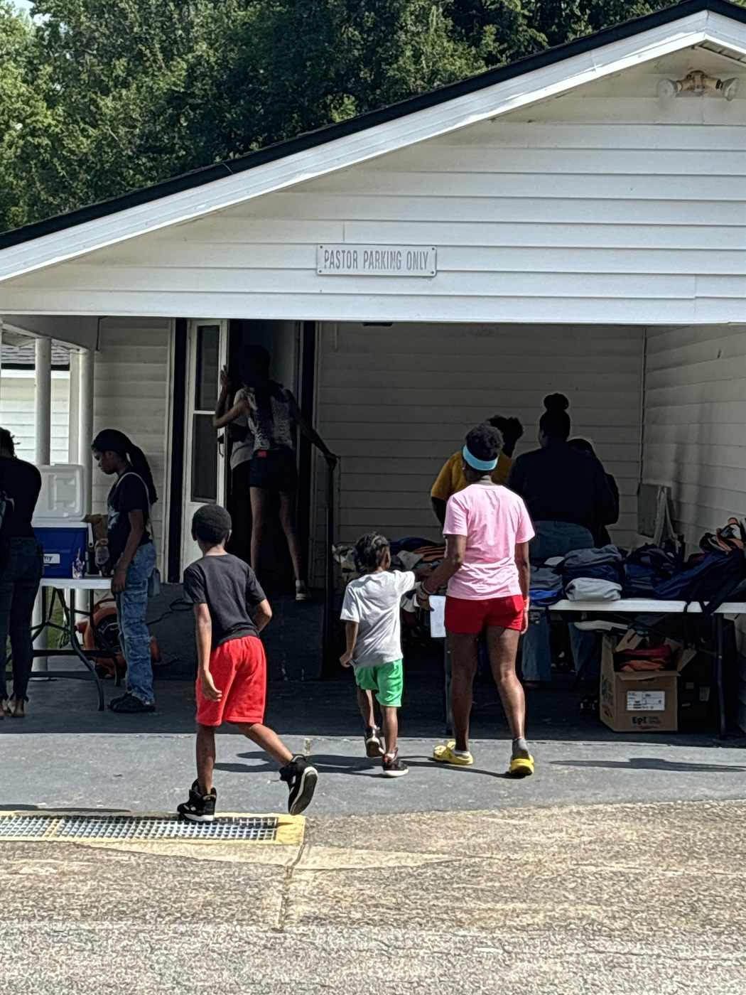 School supply giveaway